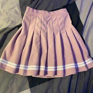 Pink Skater Skirt | XS
